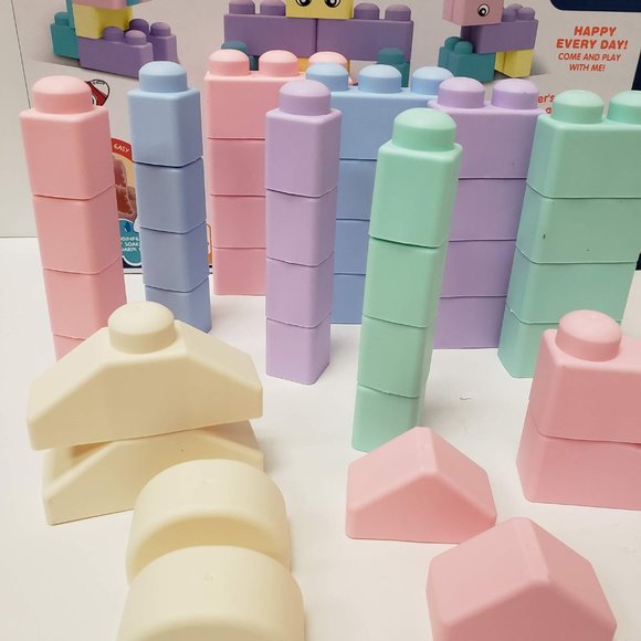 New 40pc Soft Blocks - Picture 3 of 15